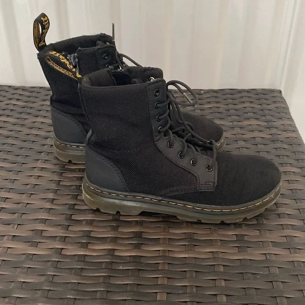 Doc Martin combs nylon boots, kid size 2